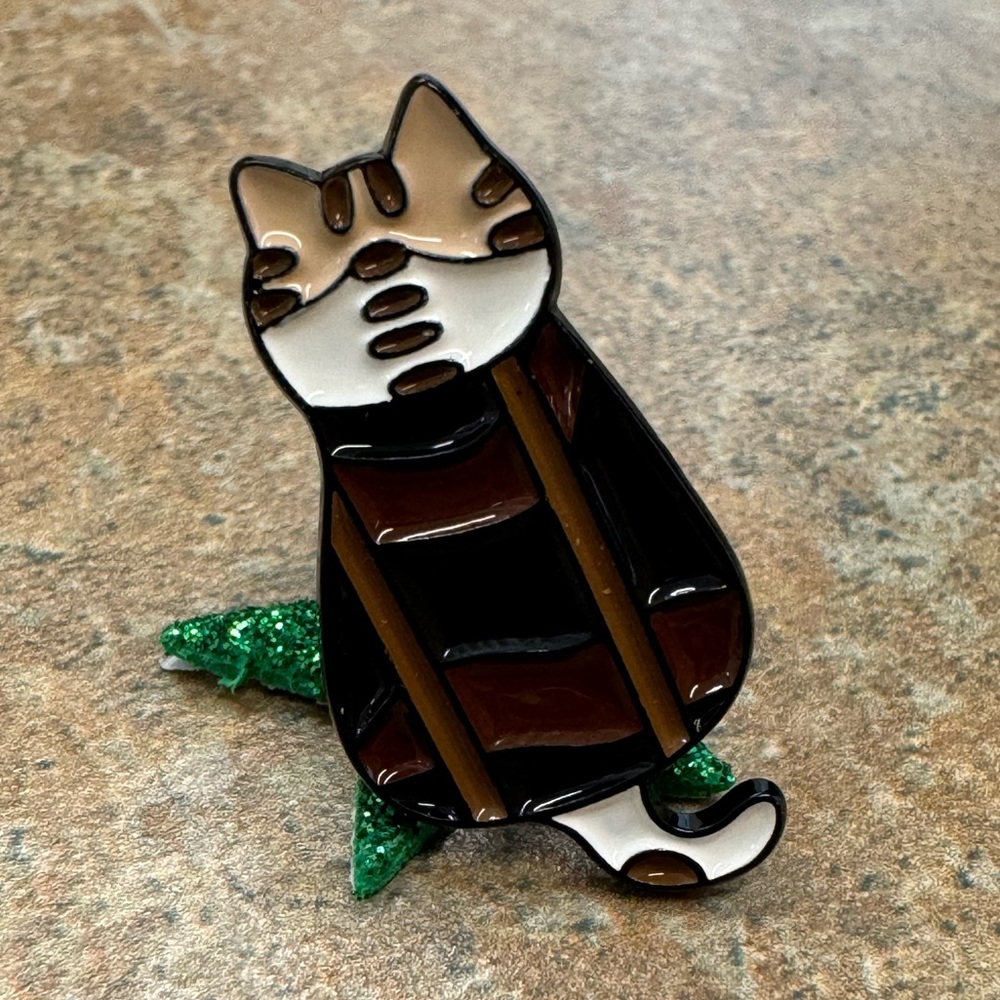 😻Complete Set of 10 Cat Enamel Pins Styled As Taylor Swift Albums - Picture 7 of 11